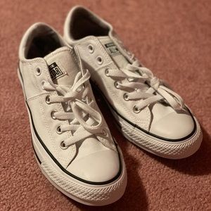 White Converse NWOT